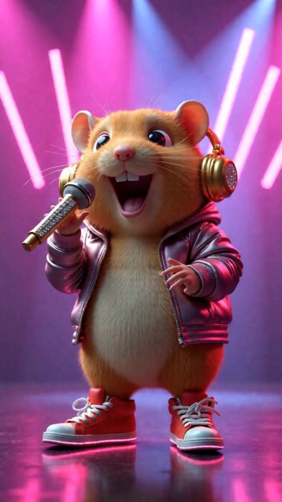 Neon Hamster Groove