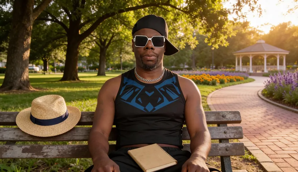 Warmth Weaves Through the Park