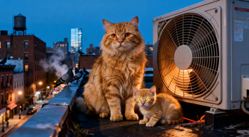 Golden Chubby Cat: Market Vigil