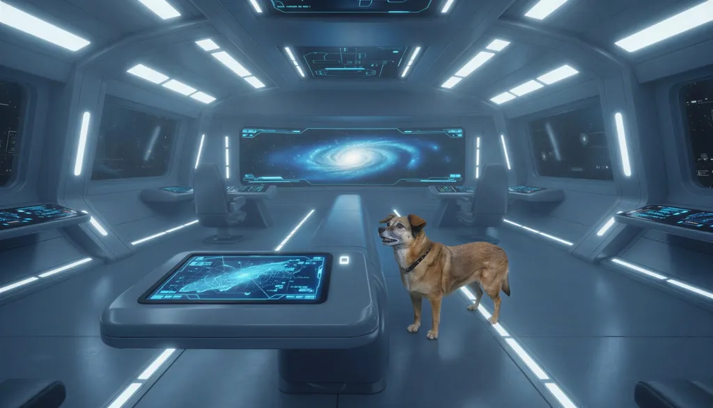 Canine Diplomat Explores Alien Worlds