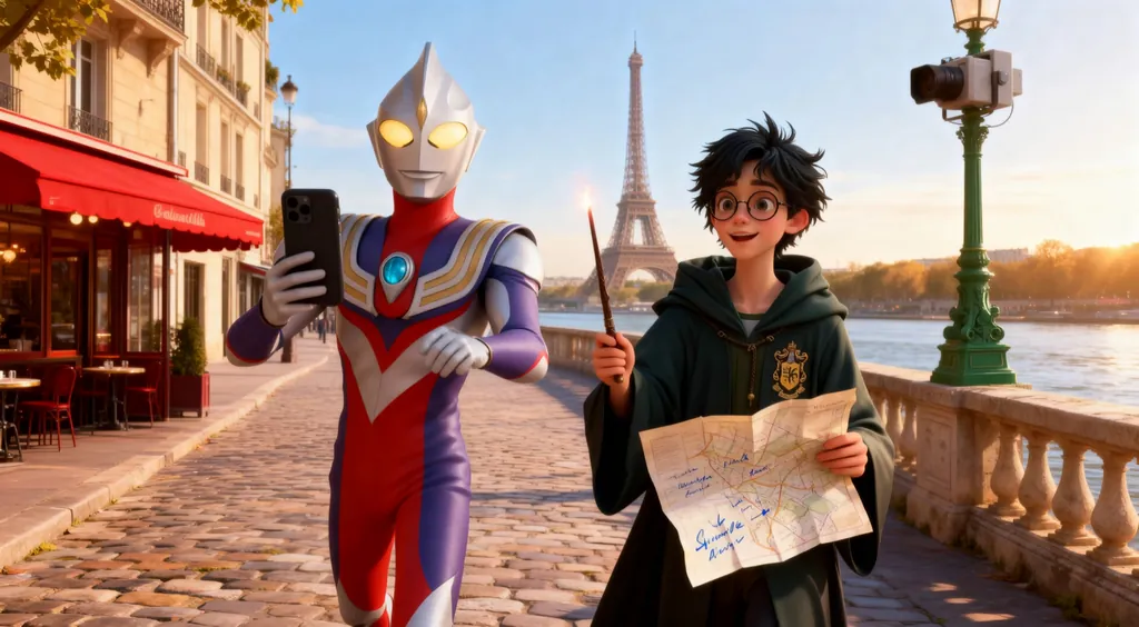 Hero and Wizard Vlog Paris