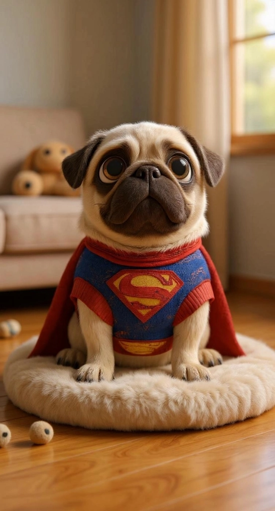 A Day in the Life of Super Pug