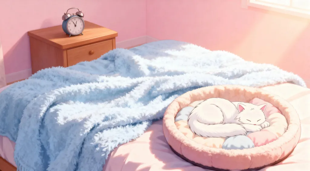 Morning Routine of a Sleepy Cat