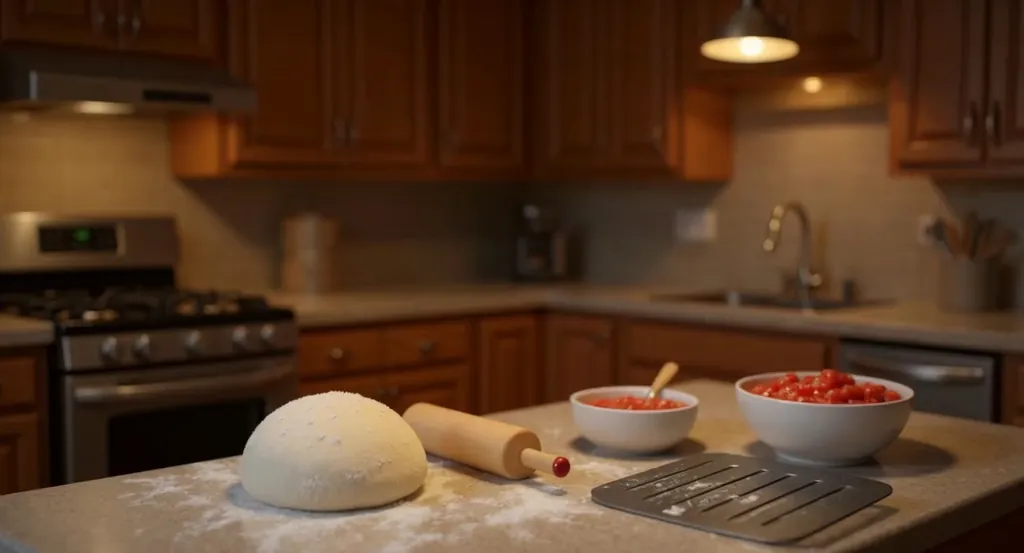 Polar Bear Pizza Making