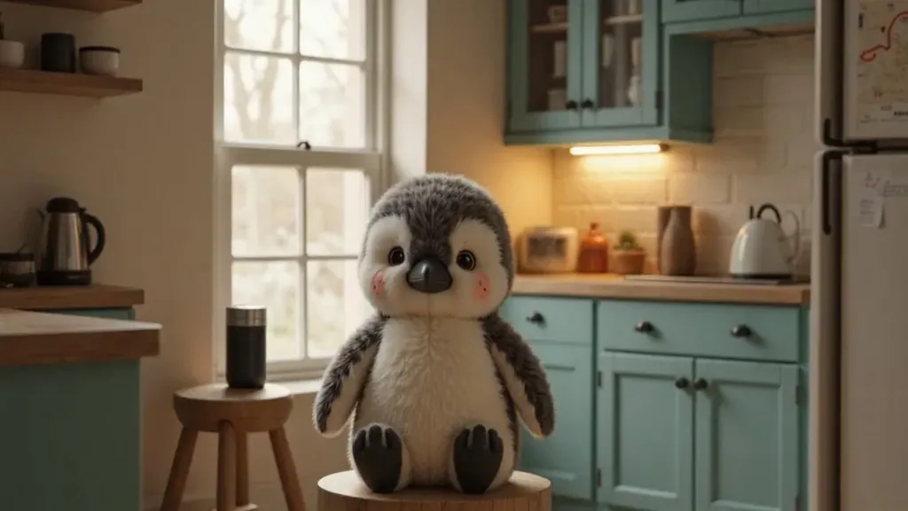 Penguin’s Riverside Thermos Adventure