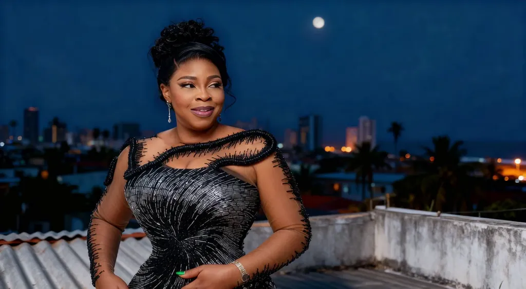 Moonlit Rooftop Reverie