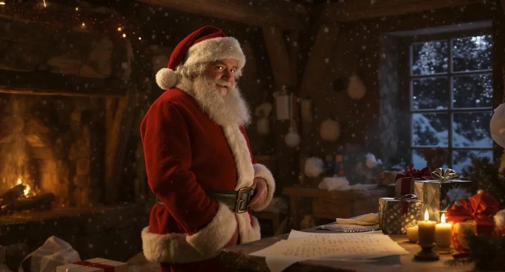 Santa’s Barefoot Christmas Eve