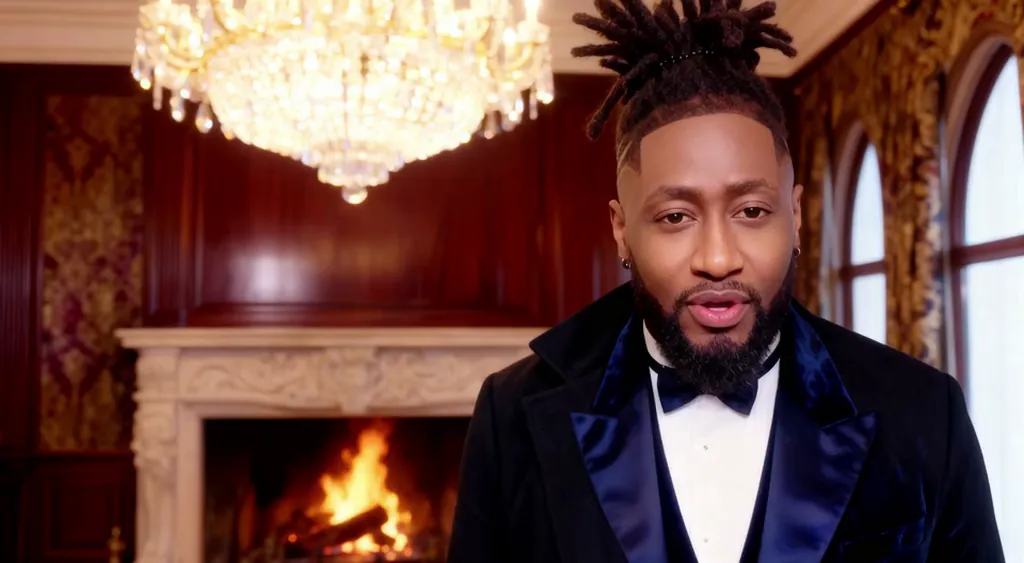 Velvet Serenade in the Firelight