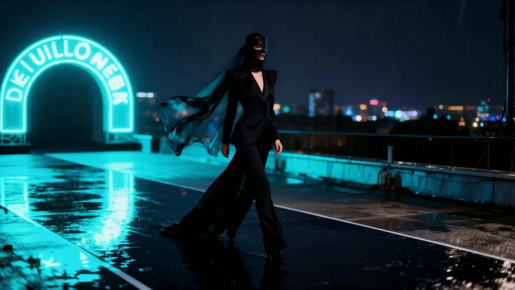 Midnight Runway Reverie