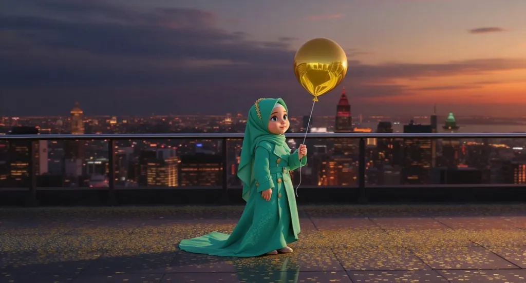 Jade & Gold Balloon Chase