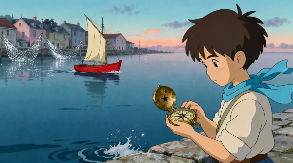 Port des Rêves — Voyage en Chanson (Ghibli style)