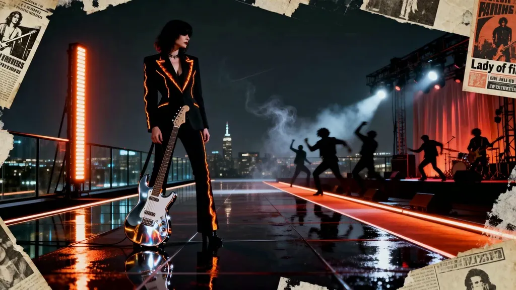 Lady Of Fire: High-Fashion Inferno