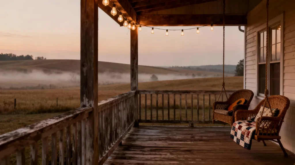 Rustic Porch Toasts — A Country-Folk Journey of Friendship