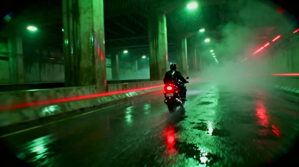 Green Haze, Red Neon — Missing You Day by Day