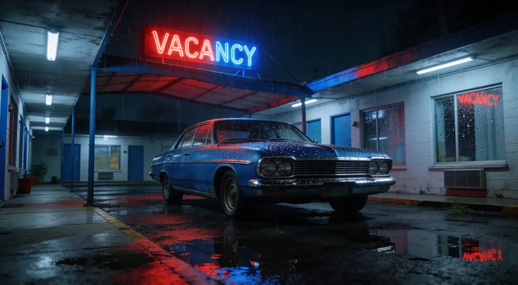 One Last Time in Neon Rain