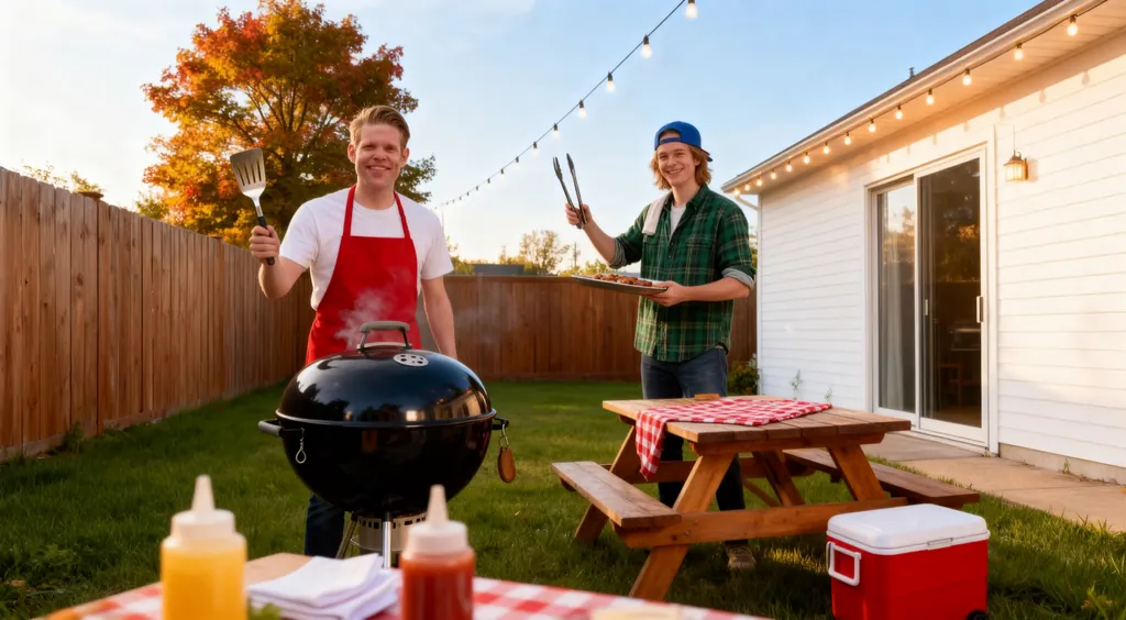 Backyard BBQ With Friends