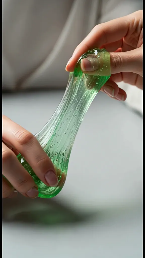 Hands Kneading Slime Like Clay ASMR