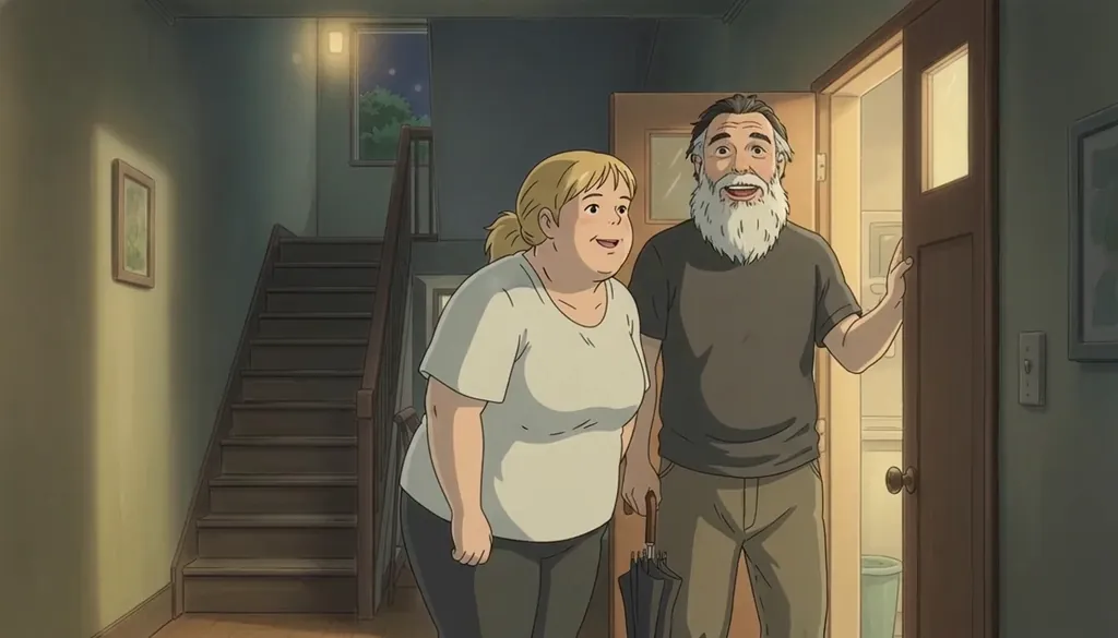 A Rainy-Night Apartment Romance