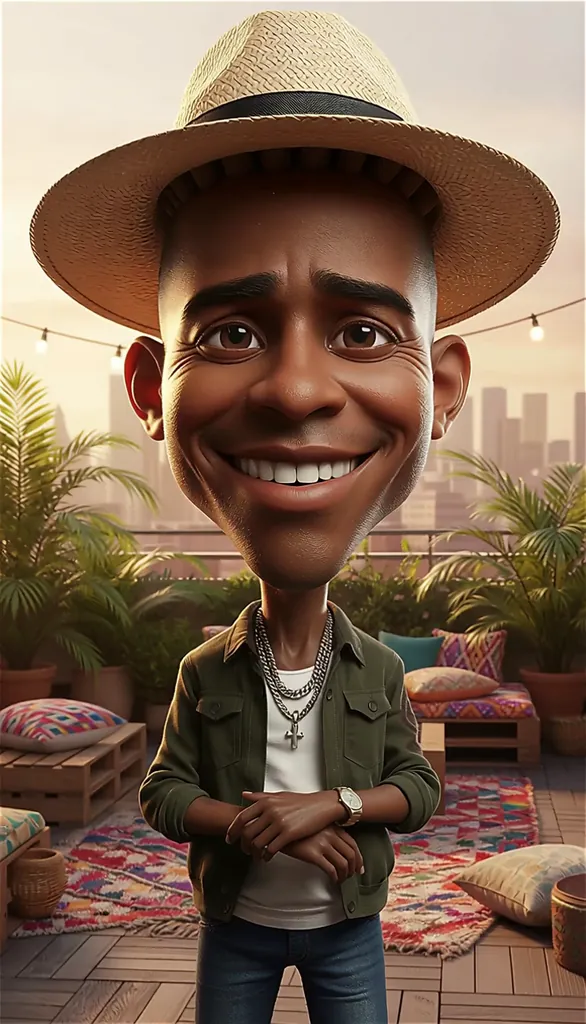 Sunset Groove Through City and Sea