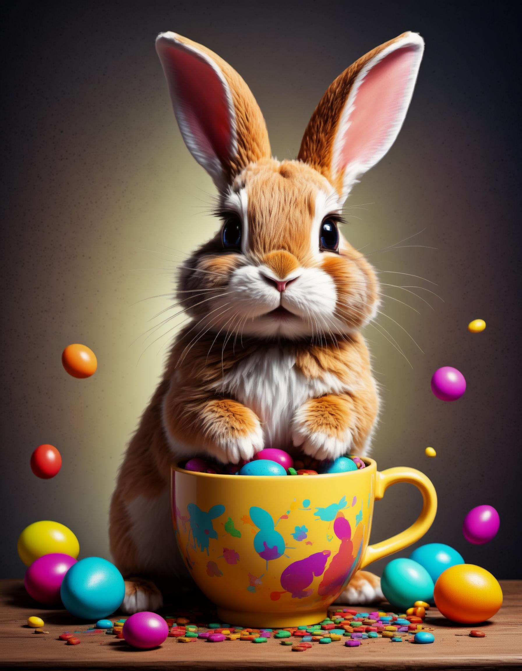 Easter-Bunnies / SDXL Lightning + Normal SDXL finetuning & Upscale. |  ComfyUI Workflow