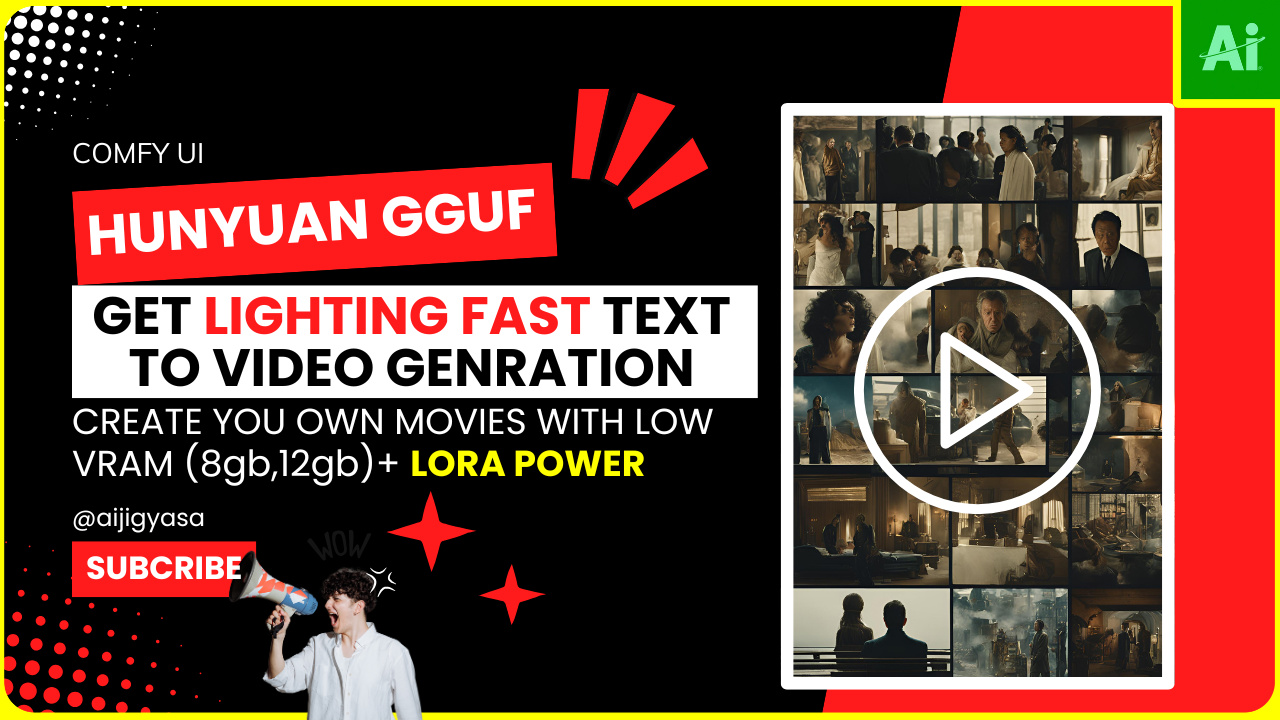 Hunyuan Gguf Fast Video Generation 1 Sec Minute Comfyui Workflow Hunyuan Gguf Fast Video Generation 1 Sec Minute Comfyui Workflow