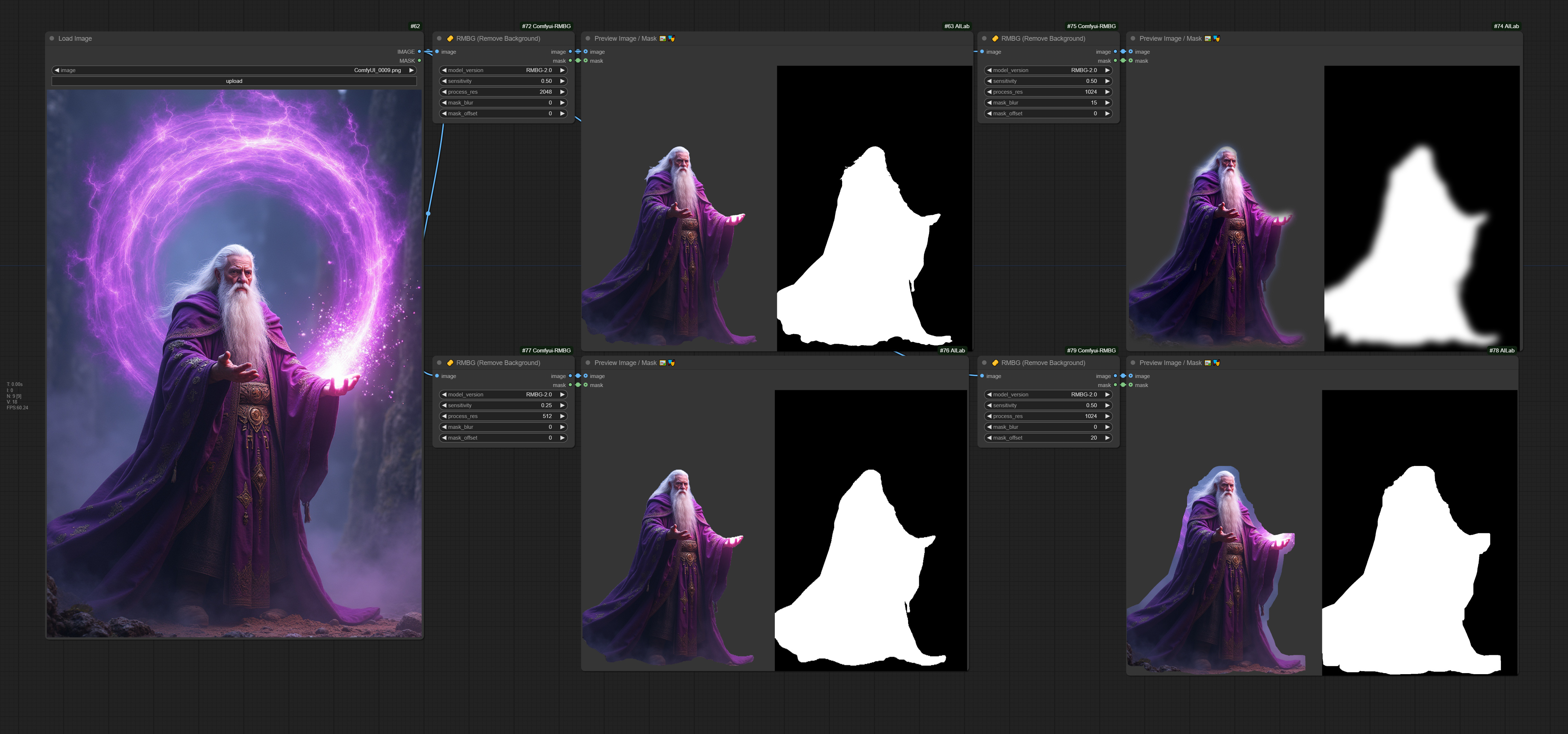 ComfyUI-RMBG: | ComfyUI Workflow