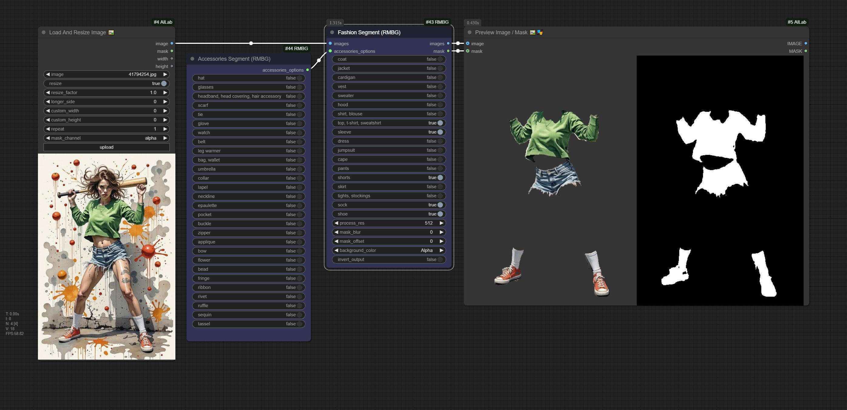 ComfyUi-RMBG Perfect background removal and segmentation of all things ...